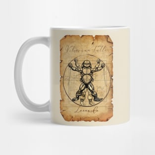 TNMT Leonardo Vitruvian Man - Teenage Mutant Ninja Turtles Mug